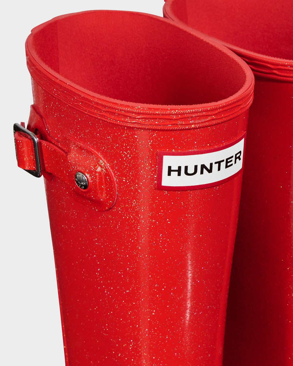 Botas de Lluvia Hunter Niños - Original Big Starcloud - Naranjas Rojos - DNPASVY-16